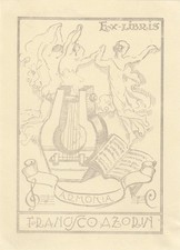 Exlibris Livre Plaque Klischee