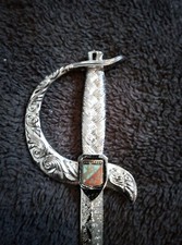 Coupe papier métal, épée