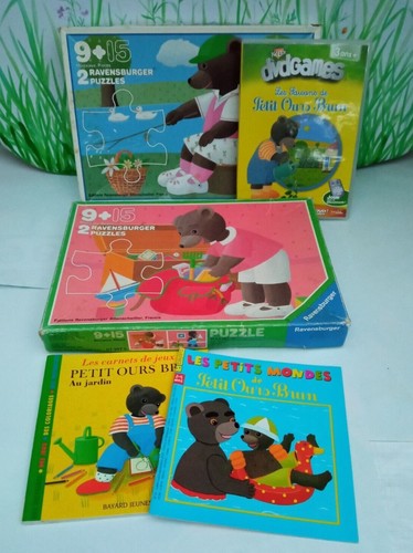 Lot livres jeux petit ours - , de