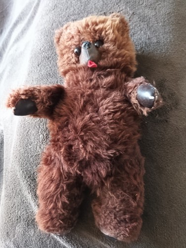 Peluche ancienne nounours - ancienne,,