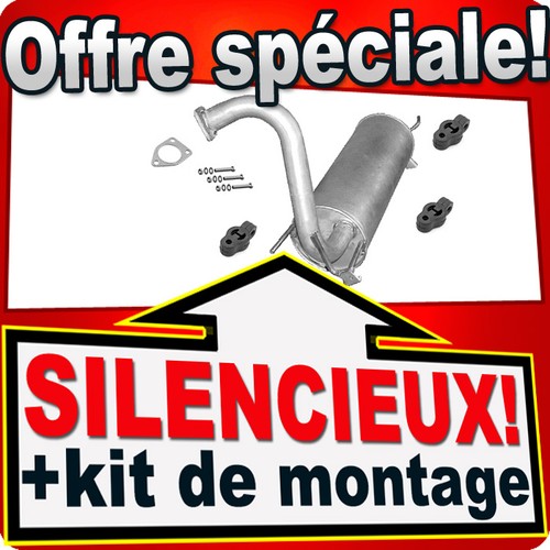 Silencieux arriere pour - arriere,