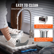 VEVOR Robot De Cuisine Mixeur