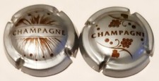 2 Capsules de champagne génériques 764 - 766