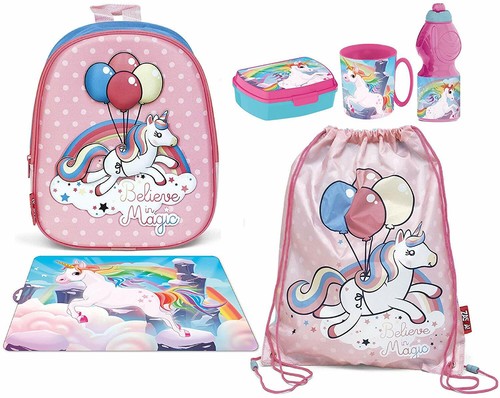 Sac dos scolaire licorne - 3d,