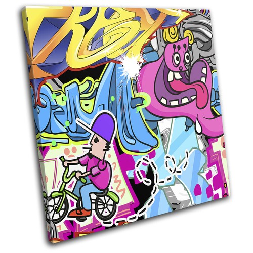 Urban street art colour - urban,