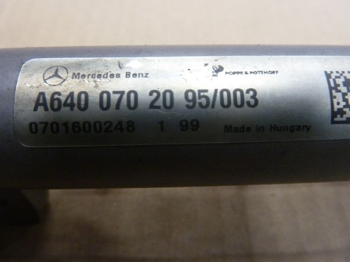 Rampe injection mercedes - mercedes, 200