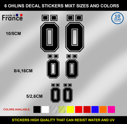 Orange color ohlins motor - ohlins, fork