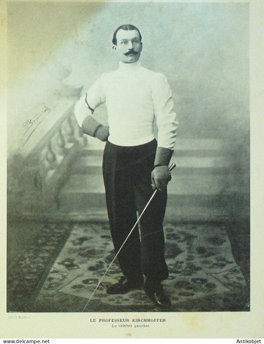 Kirchhoffer escrimeur 1900