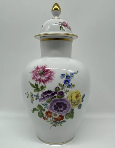 Meissen quality covered jar - quality,