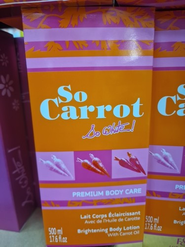 Carrot body lait - carrot,