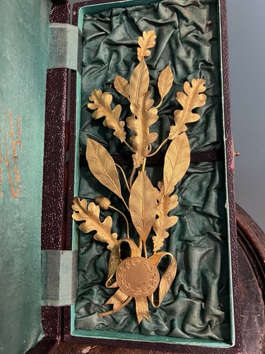 Feuille laurier métal - feuille,
