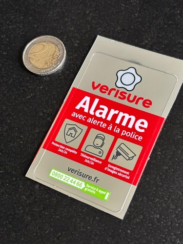Autocollant verisure 5 - autocollant,