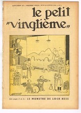 PETIT VINGTIèME/XXème  1934