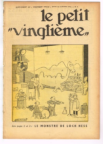 Petit vingtième xxème 1934 - vingtième/xxème,