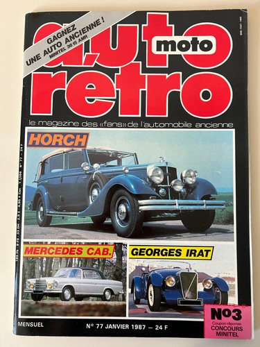 Magazine auto moto retro - auto, n°77