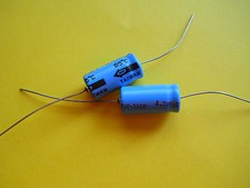 2 x 4.7uF @ 350V RICHEY AXIAL TUBE AMP CAPACITORS 