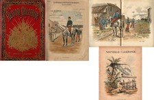 RARE EO RELIURE 6 FASCICULES  CAVALERIE NOUVELLE-CALÉDONIE BATAILLONS SCOLAIRES