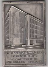 RARE France Médaille Plaque