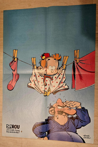 Affiche petit spirou tres - petit,