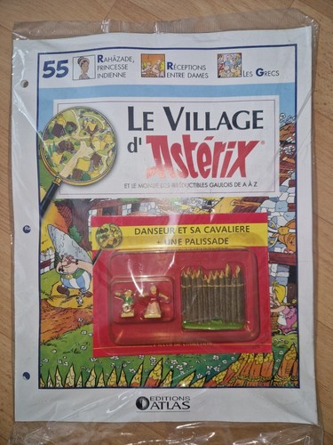 Village astérix danseur - village,