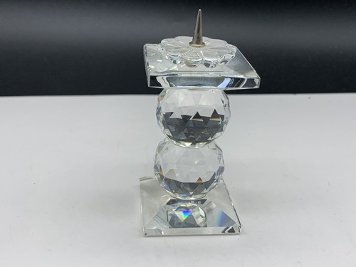 Figurine swarovski bougeoir - swarovski,