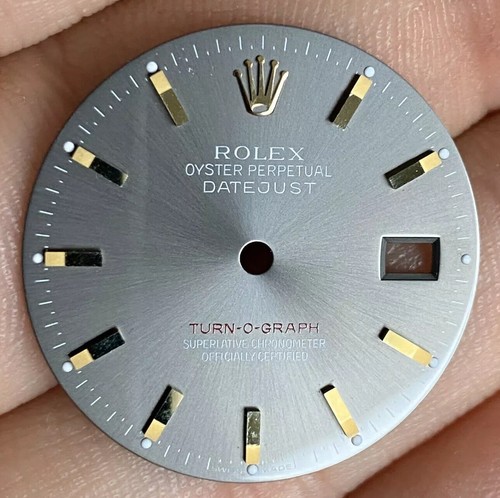 Rolex grey dial luminova - rolex,