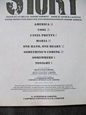 WEST SIDE STORY  Vocal selections L. BERNSTEIN 1991    Edit.  G. SCHIRMER