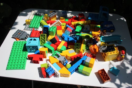 Lot lego duplo - lot, jaune