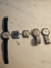 Montres homme (×5) vintage
