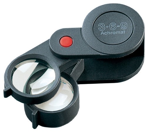 Eschenbach loupe pour - 3x, 9x