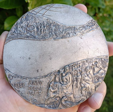 I - Médaille Assemblée Régionale Sicilienne Année de la Paix par TEDESCO