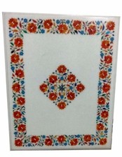 91.4cm x 61cm Marbre Blanc