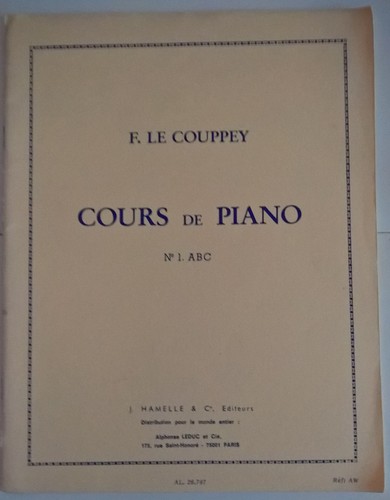 Cours piano 1 abc - piano,