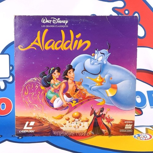 Aladdin laser disc - aladdin,