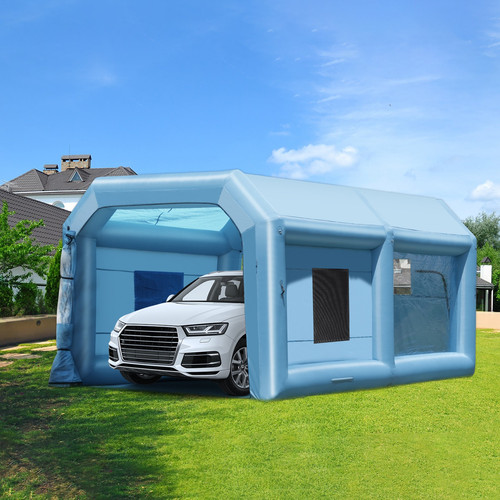 Cabine peinture gonflable - cabine,