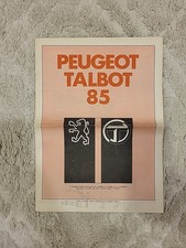 Depliant Gamme Peugeot Talbot