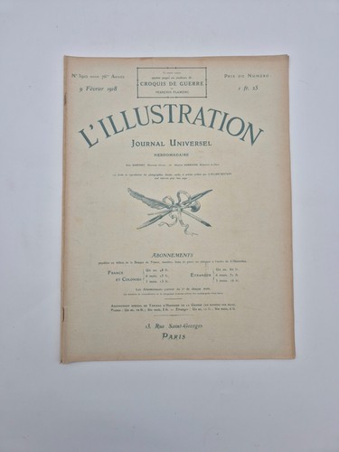 Illustration février 1918 - février,