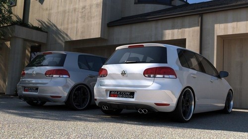 Diffuseur arrière pour vw - v.2,