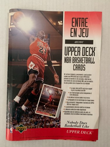 Publicite 1993 upper deck - upper,