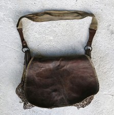 GIBECIERE ANCIENNE, belle gibecière, chasse, gibier, carnier, besace, GIBECIÈRE