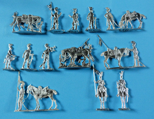 Plats étain zinnfiguren - d'étain,