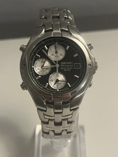 N•3 Seiko Chronograph Panda 7t32-6m90 Pour Réparation