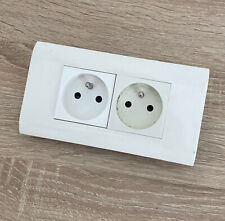 LEGRAND Mosaic -  Prise double horizontal - 75010