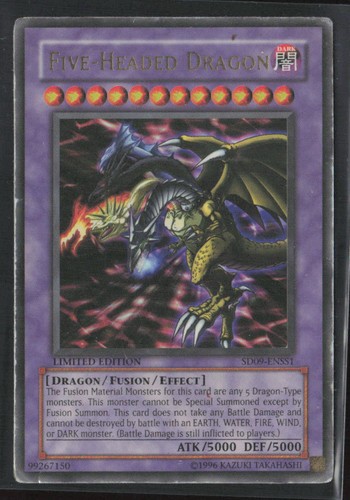 Five headed dragon - five-headed,