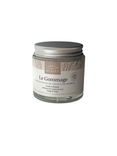 Gommage doux bio baobab et - gommage,
