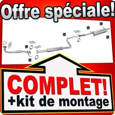 Ligne pot échappement pour - pot, d'échappement