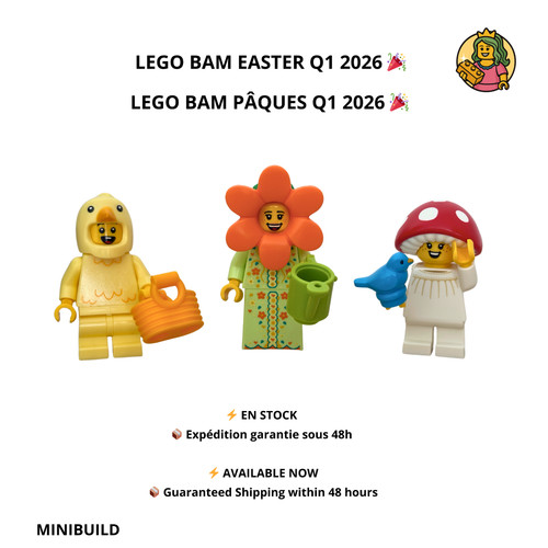 Lego minifigures bam easter - lego,