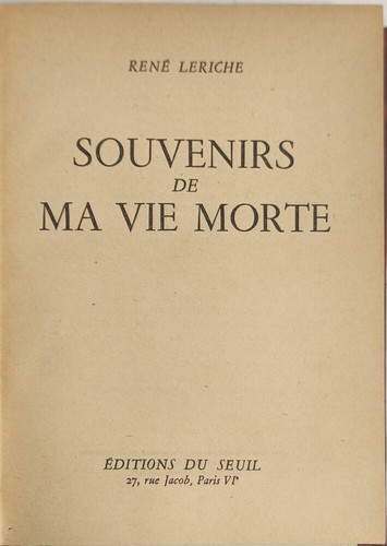 Souvenirs vie morte - souvenirs,