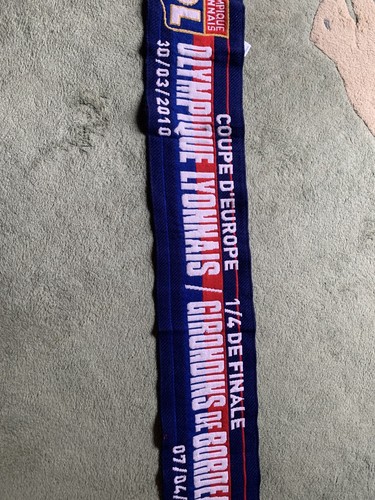 Echarpe olympique lyonnais - echarpe,