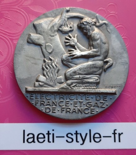 L09104 belle médaille bronze - belle,